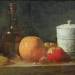 Still Life with Fruit and Wine Bottle